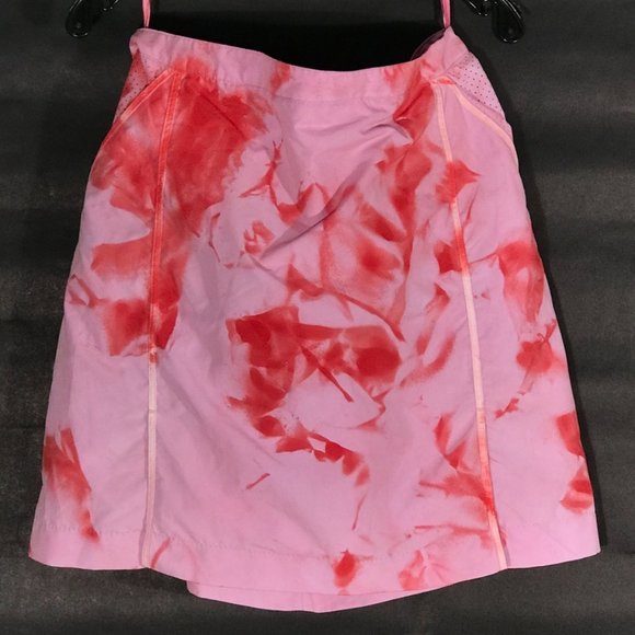 IZOD Custom Skirt Tie Dye Pink Size 12 Golf Skort - Picture 2 of 5